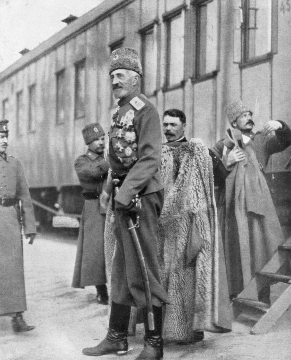 Grand-duc Nikolaï Nikolaïevitch, général russe de la Première Guerre mondiale, 16-17 mars 1917 - Unbekannt
