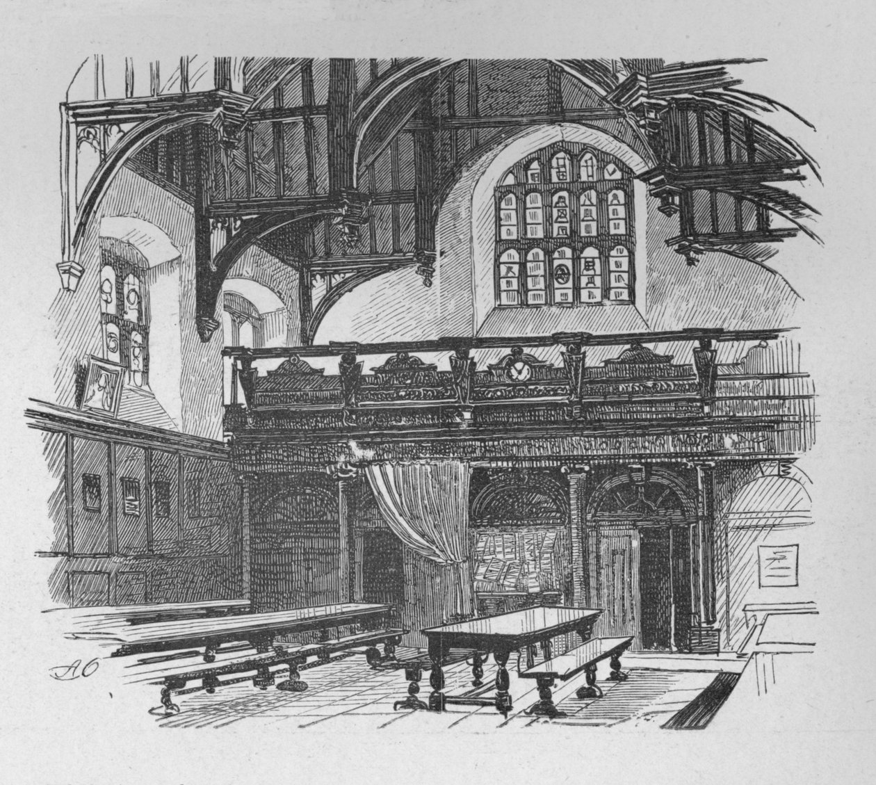 Grays Inn Hall, 1890 - Unbekannt