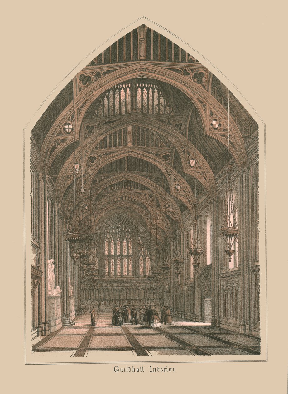 Intérieur de la Guild Hall, 1886 - Unbekannt