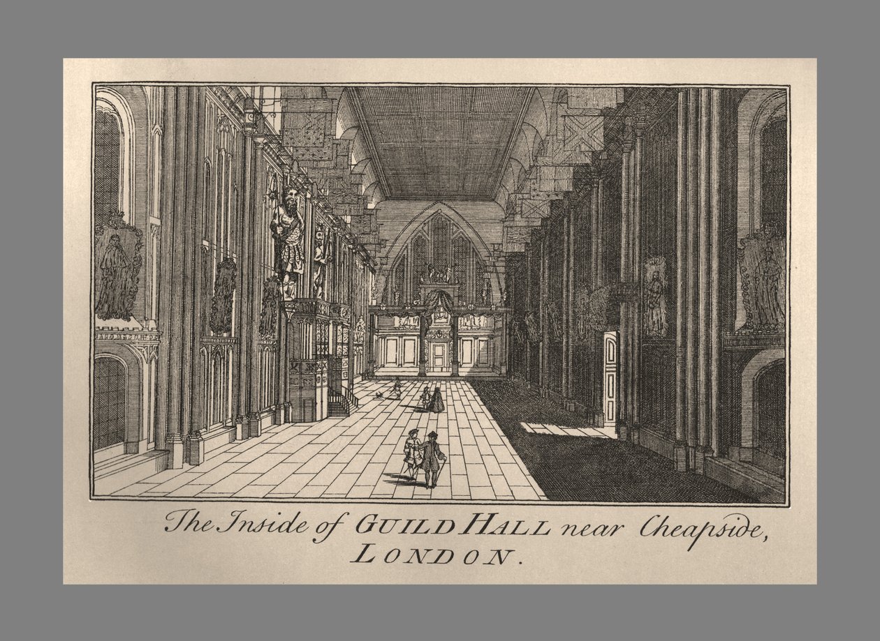 Intérieur de la Guild Hall, 1886 - Unbekannt