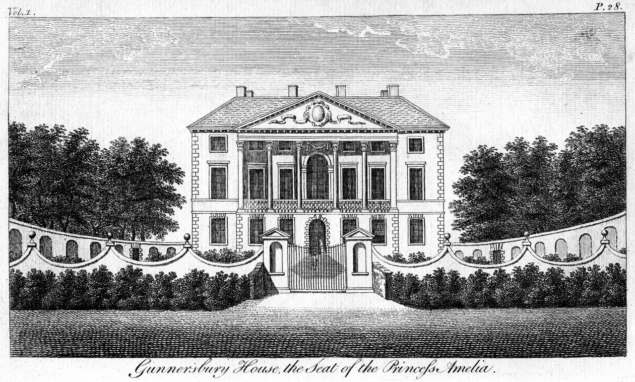 Maison Gunnersbury, la résidence de la princesse Amelia - Unbekannt