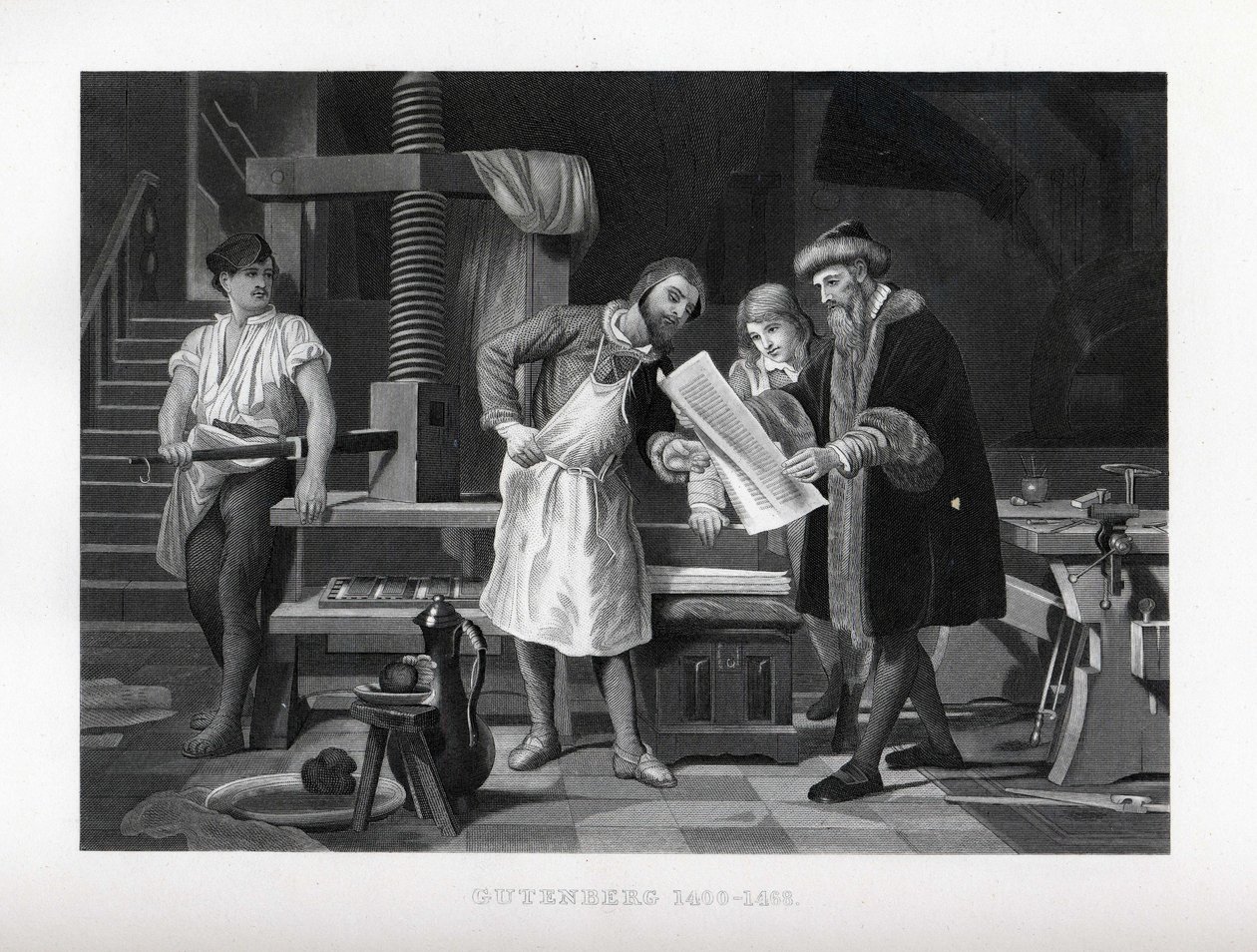 Gutenberg, 1400-1468 - Unbekannt