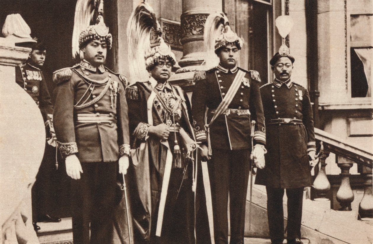 H.H le Maharaja Bhim Shum Shere Jung Bahadur Rana, 1937 - Unbekannt