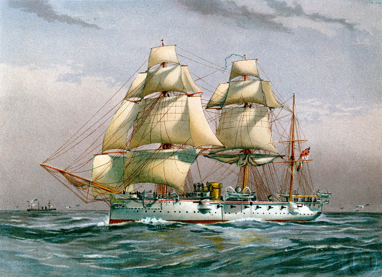 HMS Calliope, croiseur de 3ème classe de la Royal Navy - Unbekannt