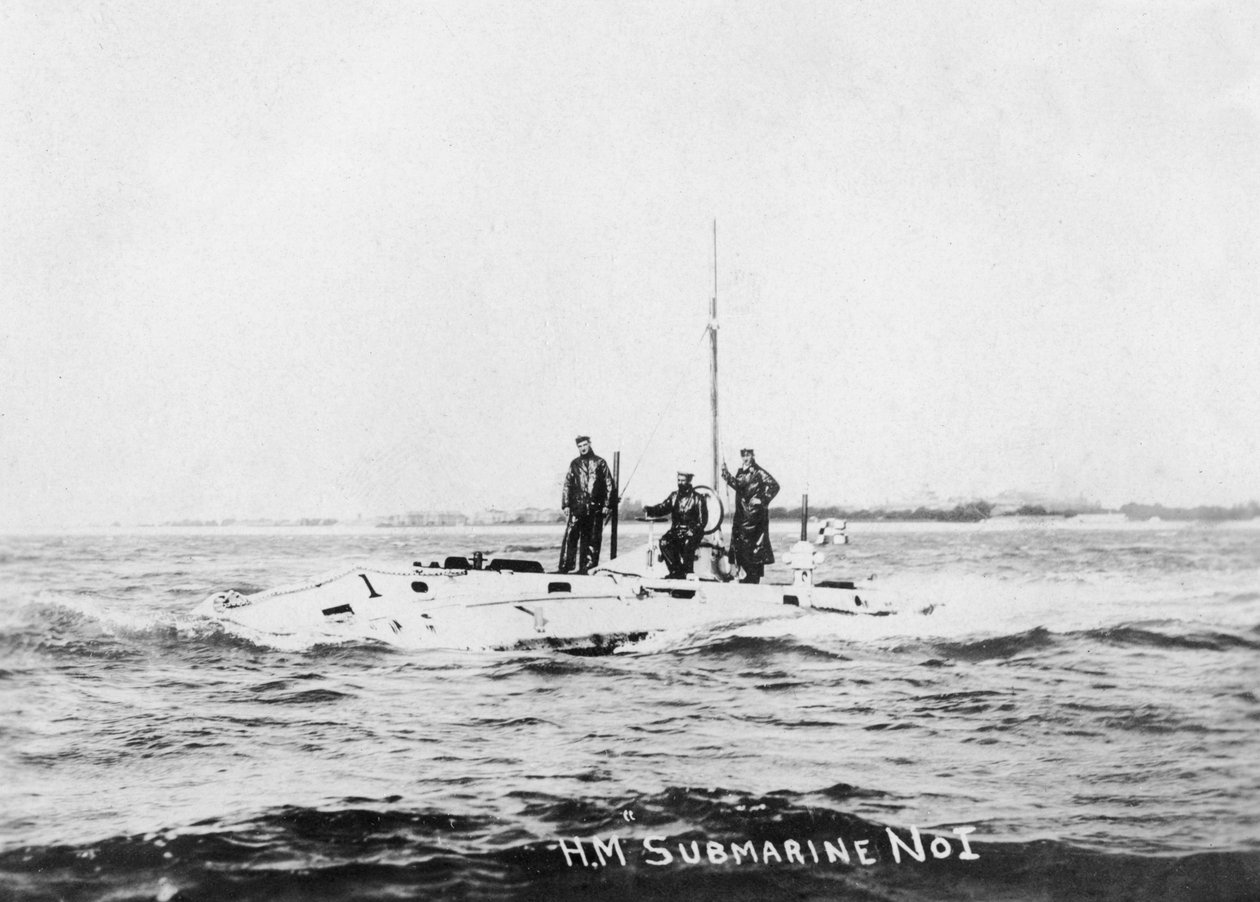 Sous-marin HM No1, vers 1908 - Unbekannt
