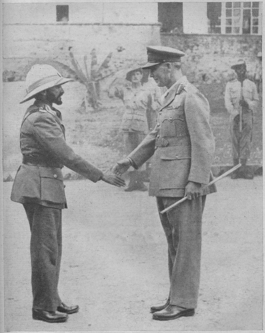 Haile Selassie et le général Cunningham, 1941 - Unbekannt