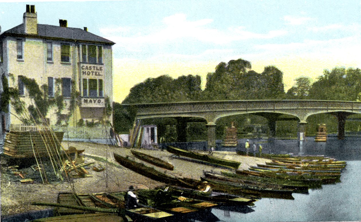 Pont de Hampton Court, Londres, XXe siècle - Unbekannt