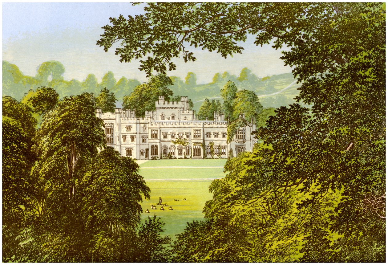 Hampton Court, Herefordshire, maison de la famille Arkwright, c1880 - Unbekannt