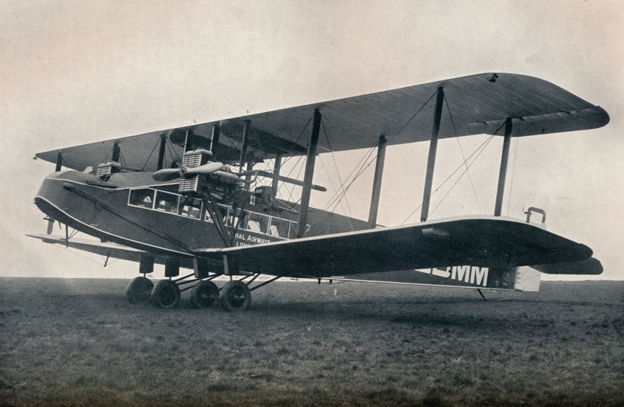 Avion de transport de passagers Handley-Page W.10 opérant sur Imperial Airways, 1929 - Unbekannt