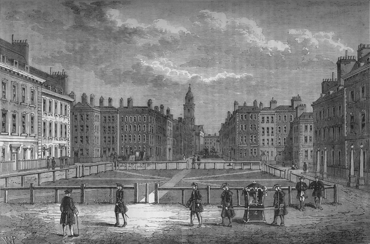 Hanover Square, Westminster, Londres, en 1750 - Unbekannt