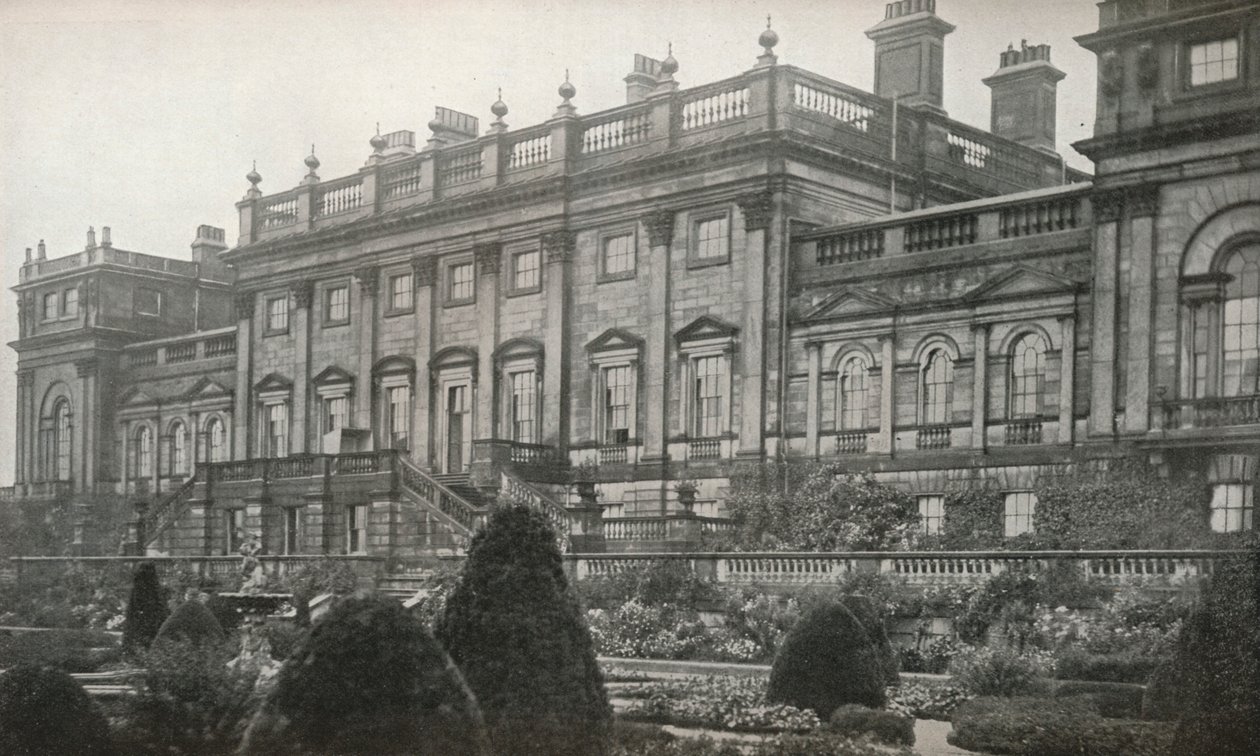 Harewood House, résidence du Rt. Hon. Le Comte de Harewood, vers 1913 - Unbekannt