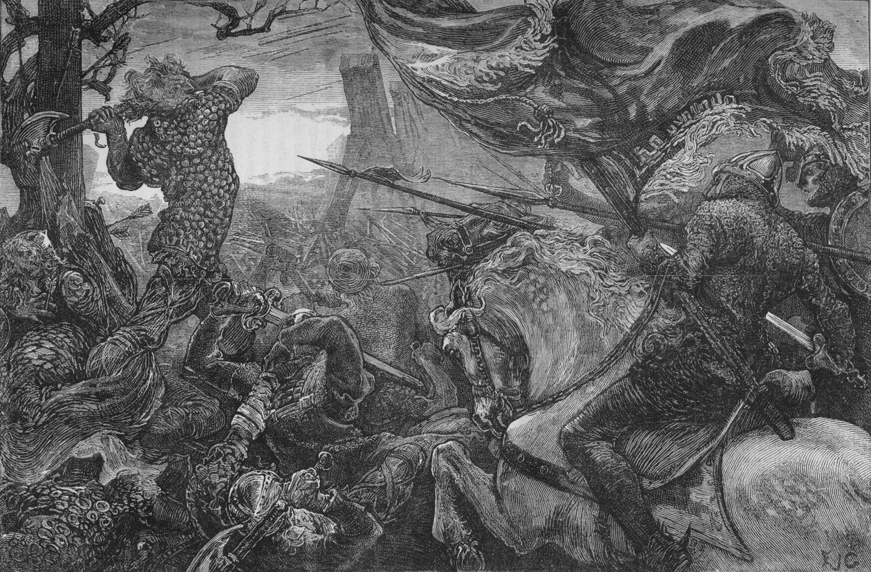 Harold à la bataille de Hastings, 1066 - Unbekannt
