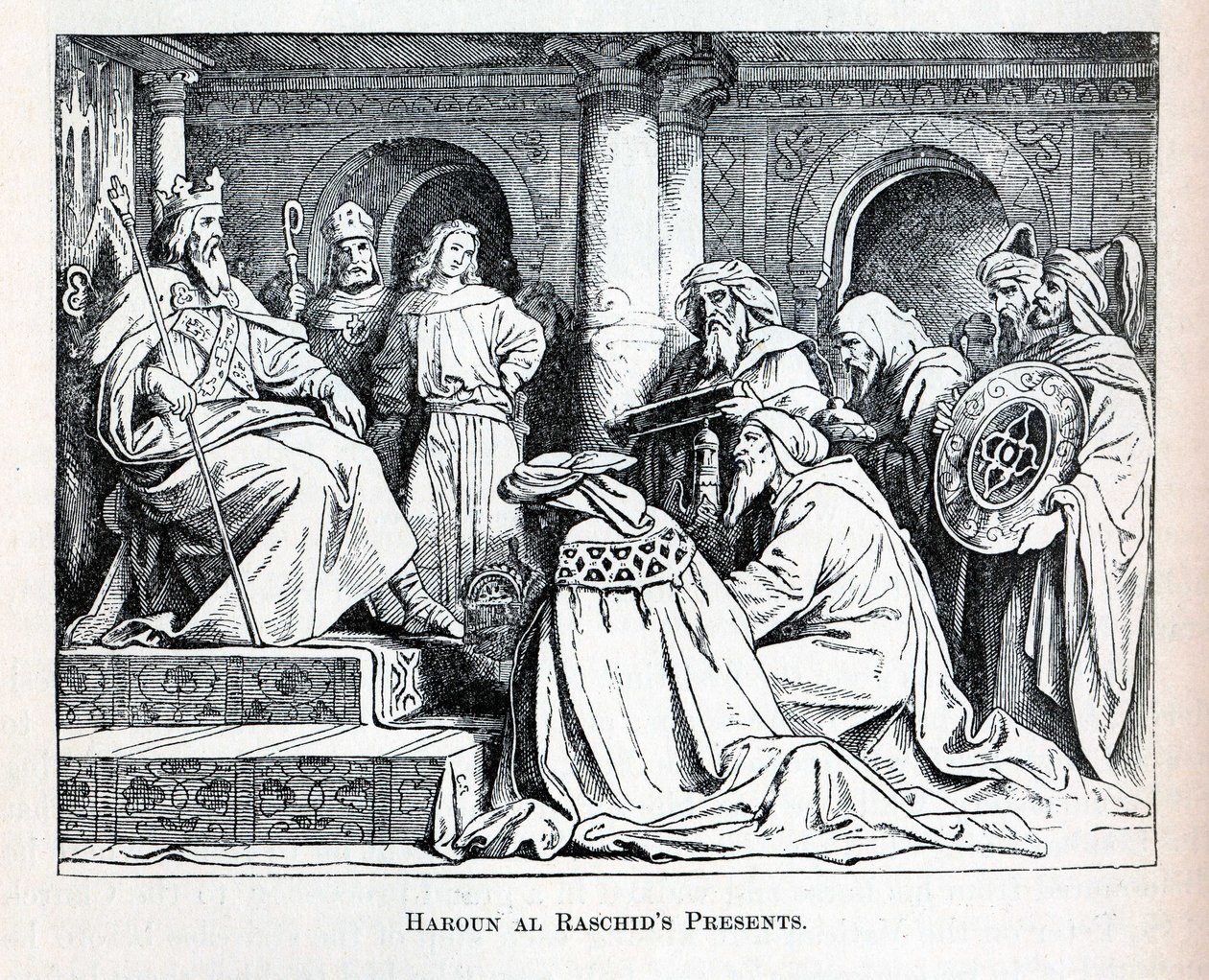 Les présents de Haroun al-Rachid, 1882 - Unbekannt