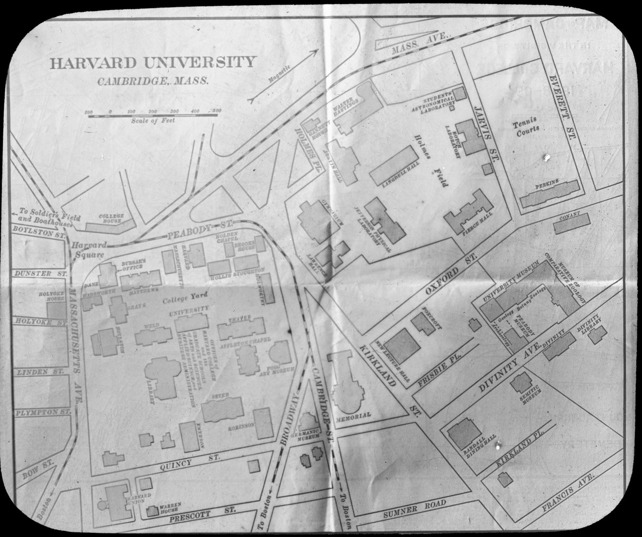 Plan du campus de l