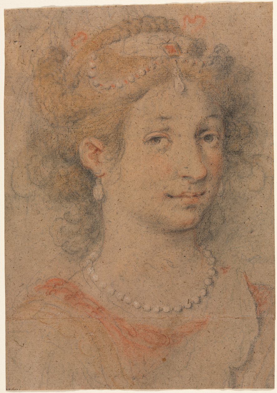 Tête de femme, 1600s - Unbekannt