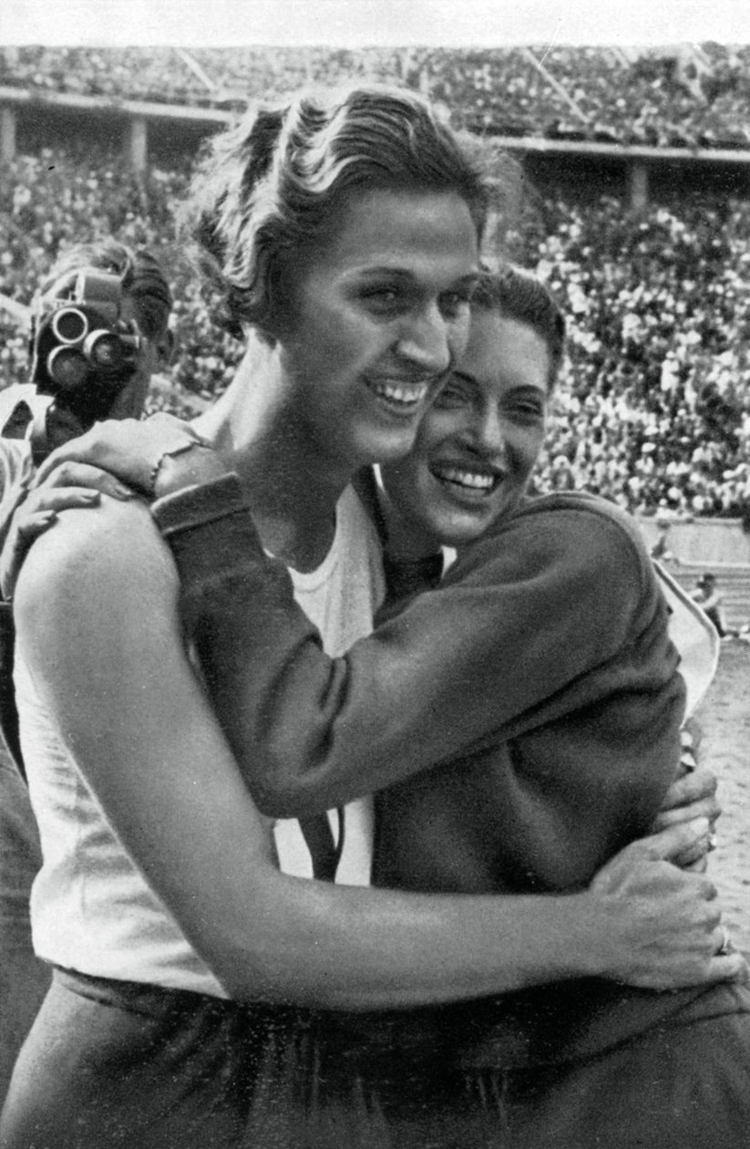 Helen Stephens et Alice Arden, athlètes américaines, Jeux olympiques de Berlin, 1936 - Unbekannt