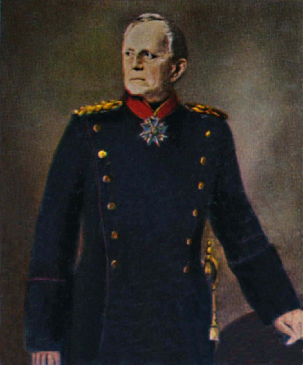 Helmuth von Moltke 1800-1891 - Peinture de Lenbach, 1934 - Unbekannt