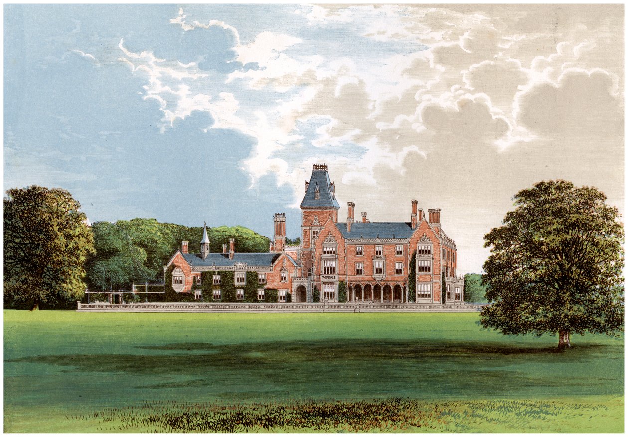 Parc de Hemsted, près de Staplehurst, Kent, maison du vicomte Cranbrook, vers 1880 - Unbekannt