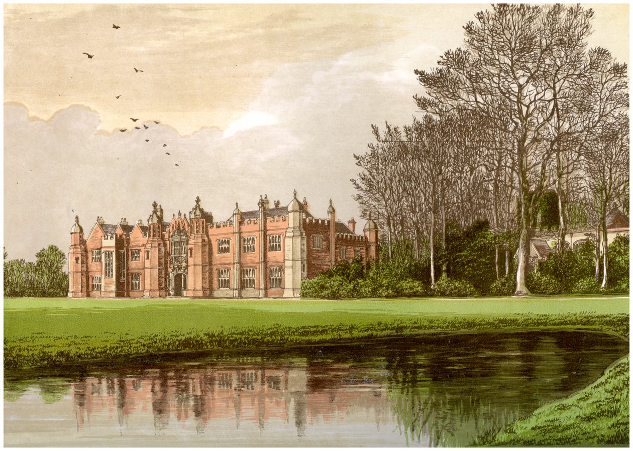 Hengrave Hall, Suffolk, maison de la famille Gage, vers 1880 - Unbekannt