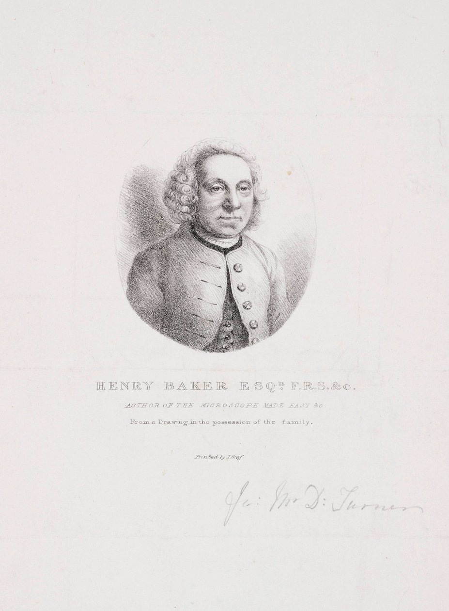 Henry Baker, naturaliste - Unbekannt