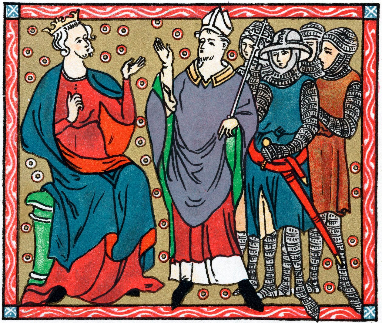 Henri II et Thomas Becket - Unbekannt