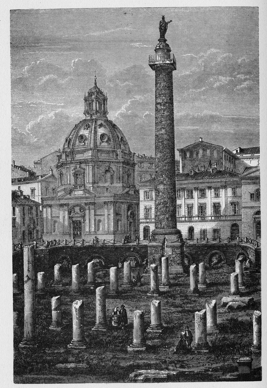 Histoire de la Rome antique. Gravures de Rome de 1872 - Unbekannt