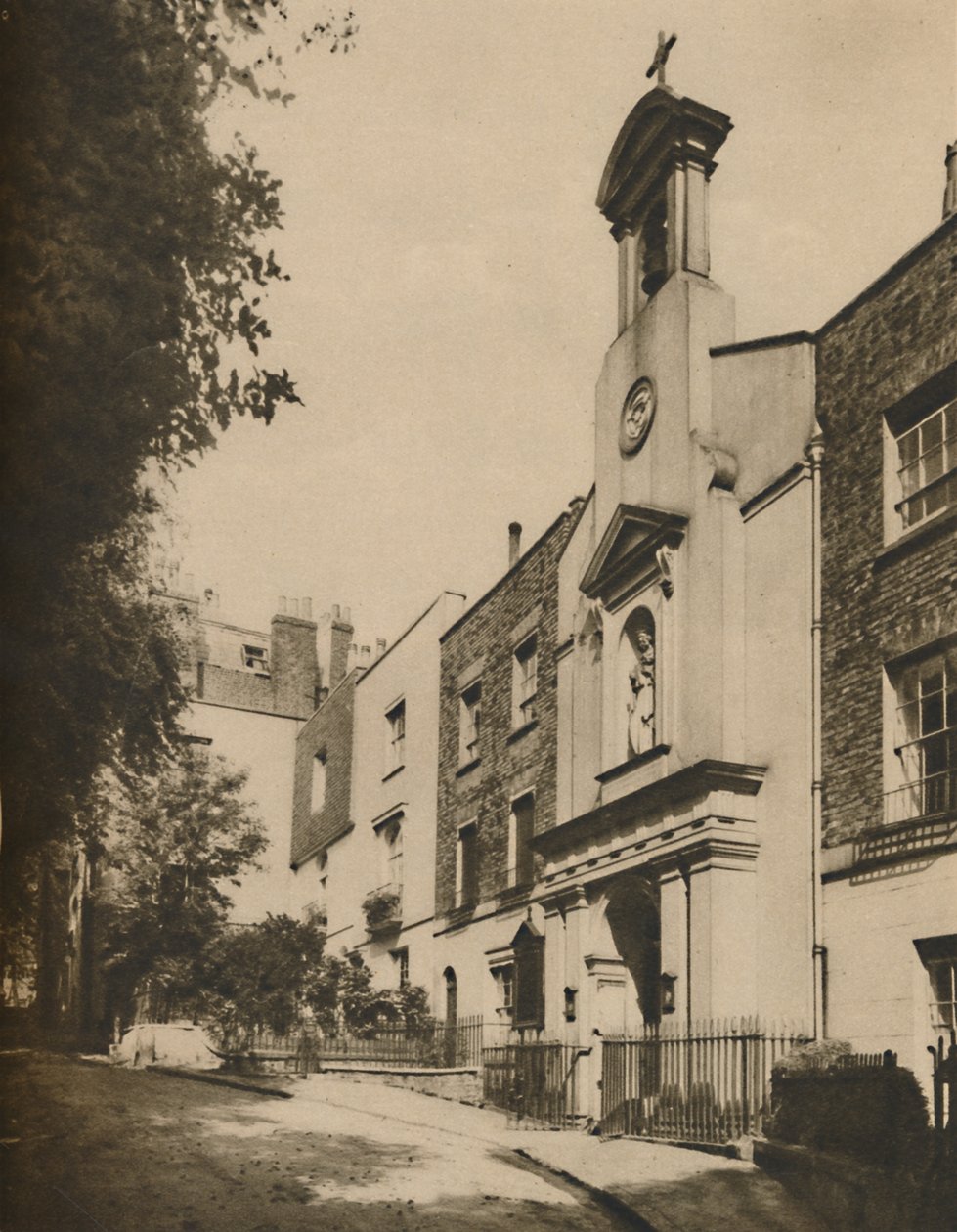 Holly Place, un chemin tranquille sur le côté de Hampstead Hill, vers 1935 - Unbekannt