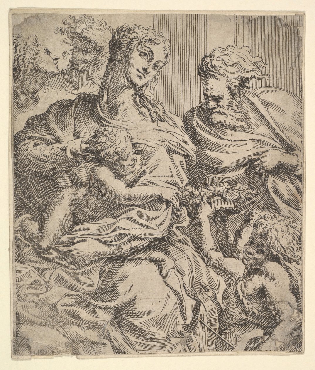 Sainte Famille, 17ème siècle - Unbekannt