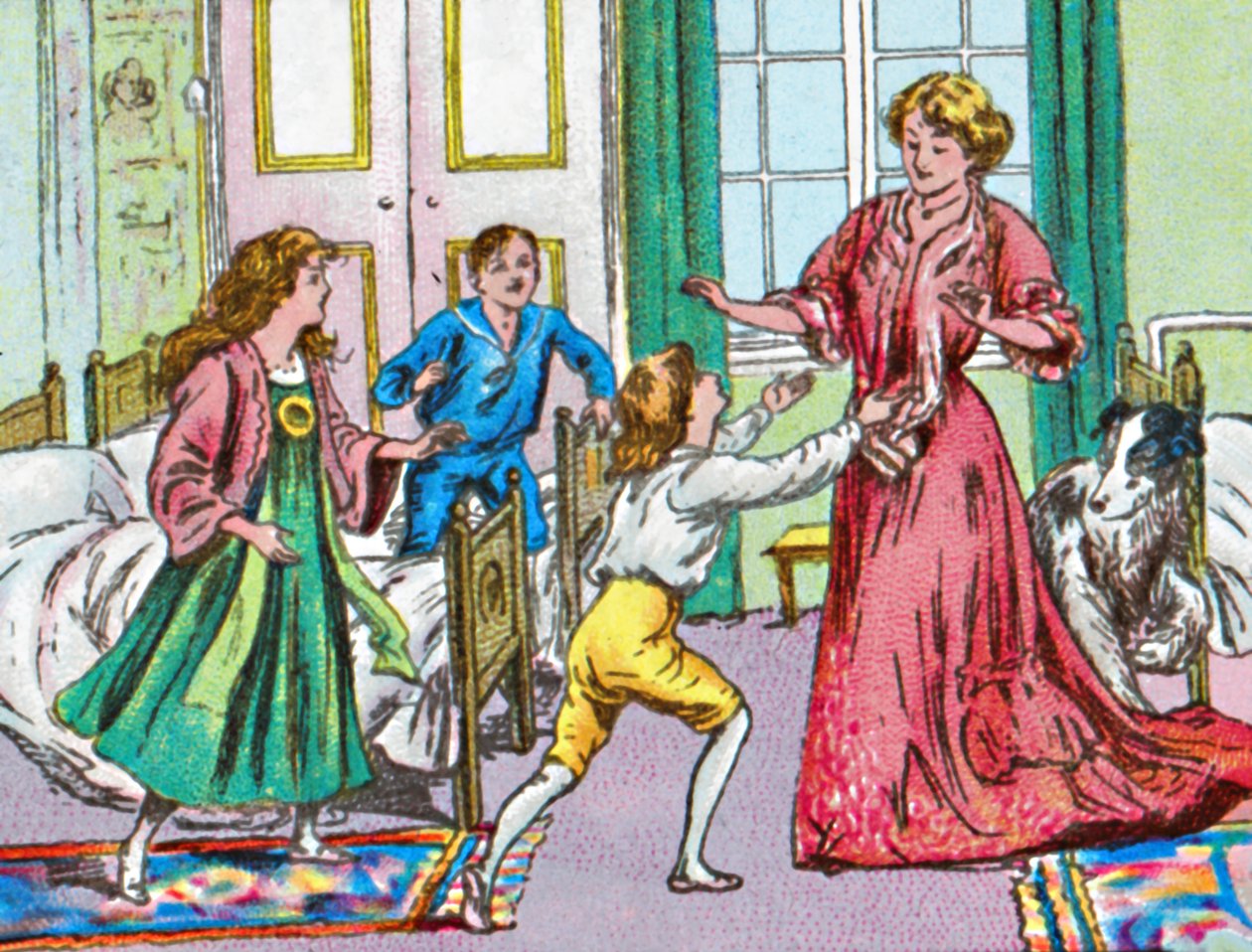 De retour à la maison, vers 1905 - Unbekannt