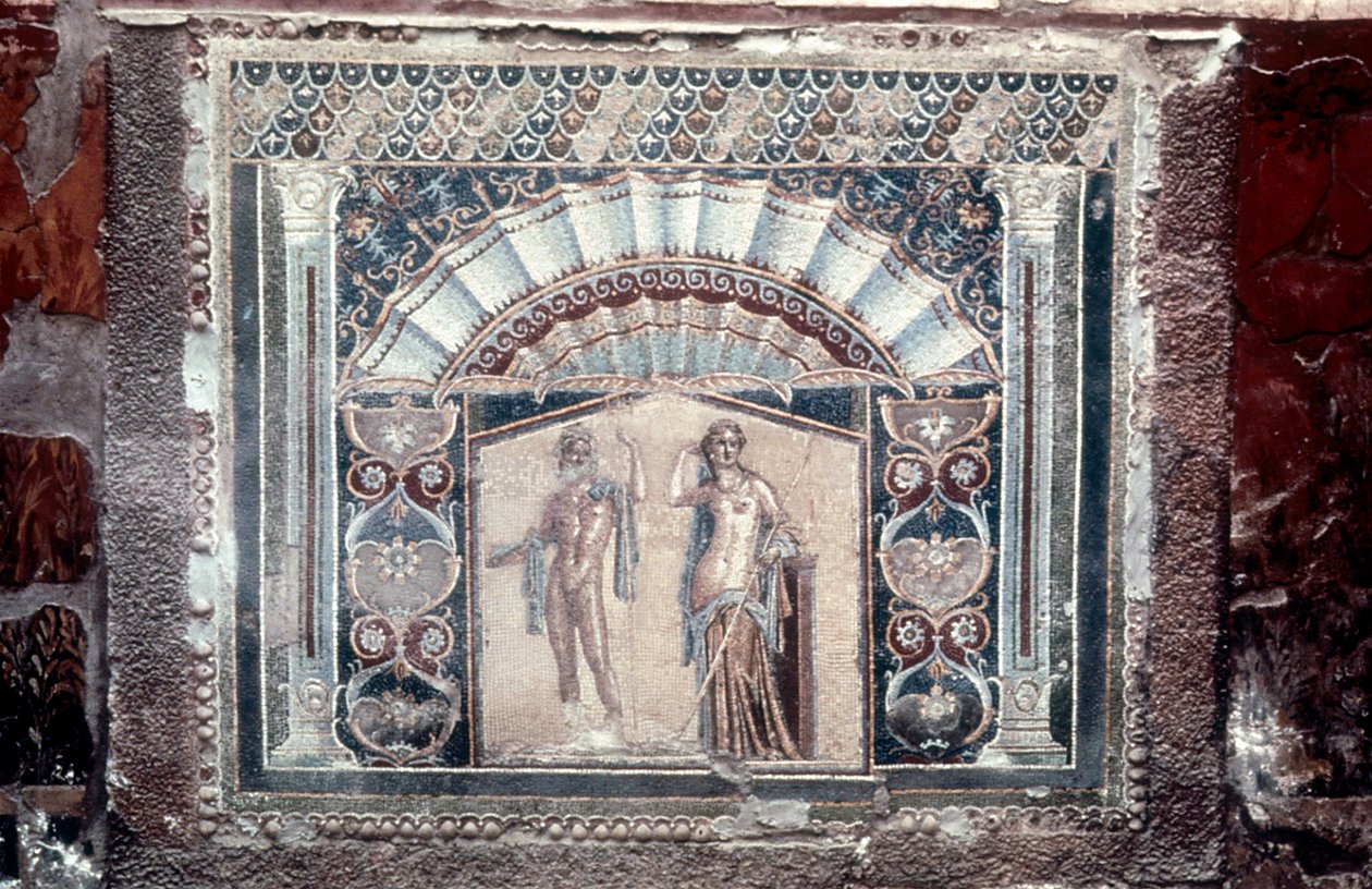 Maison de Neptune et mosaïque d