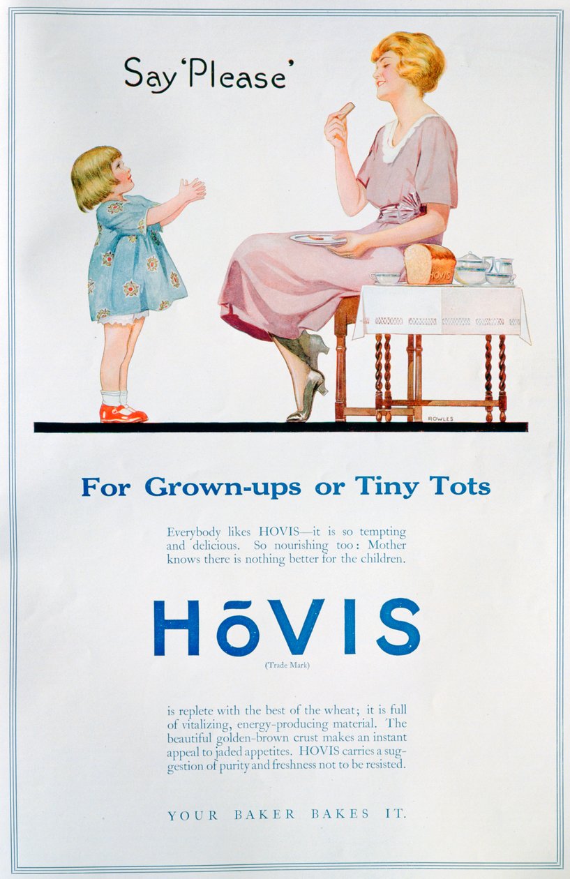 Publicité pour le pain Hovis, 1921 - Unbekannt
