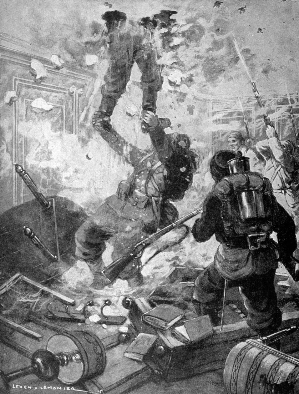 Comment le château a été pris, Première Guerre mondiale, France, 1915 - Unbekannt