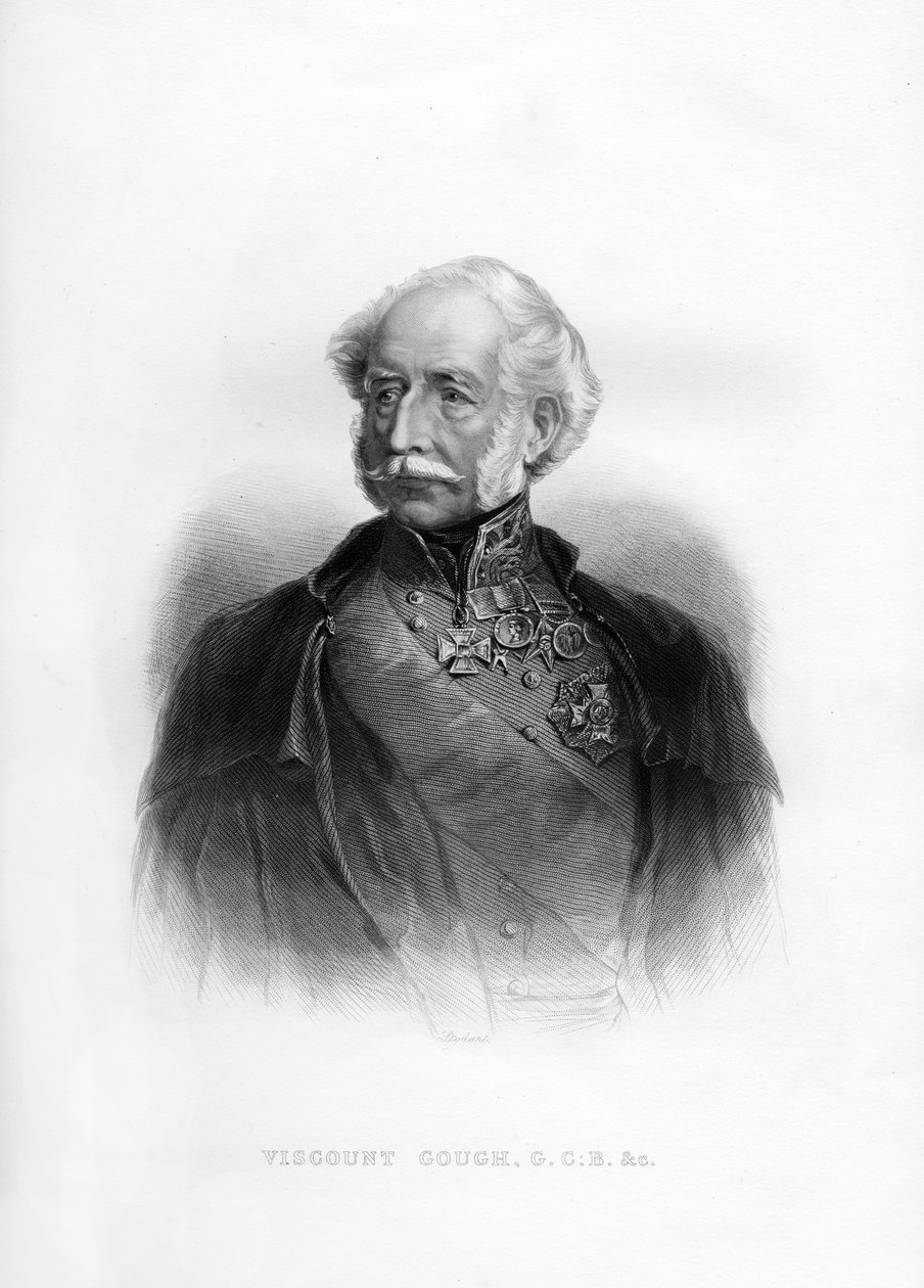 Hugh Gough, 1er vicomte Gough, maréchal britannique, 19ème siècle - Unbekannt