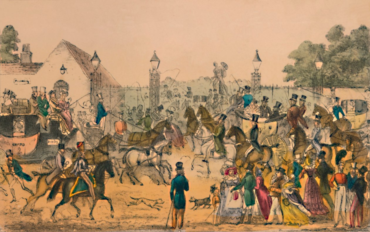 Hyde Park Corner, 1825, vers 1870 - Unbekannt