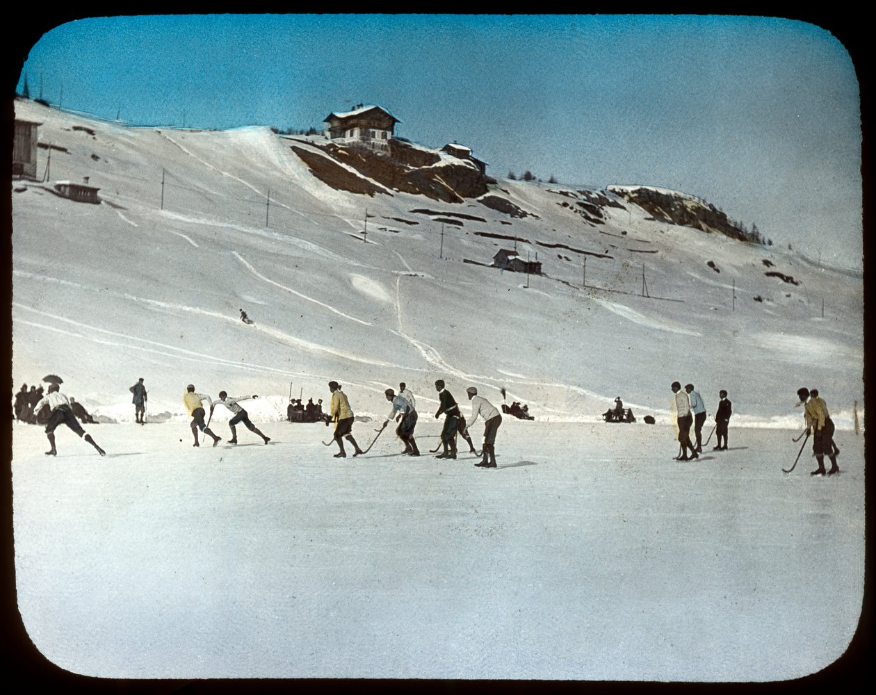 Hockey sur glace, St Moritz, Suisse - Unbekannt