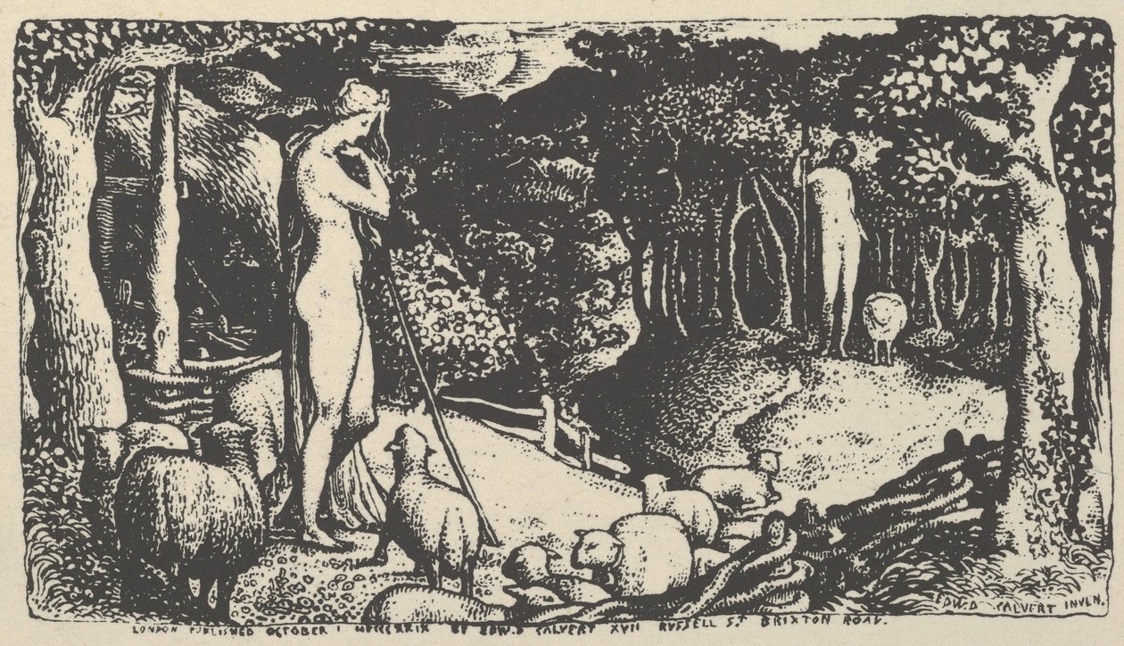 Vie pastorale idéale reproduite pour le Mémoire de Calvert, 1904 - Unbekannt