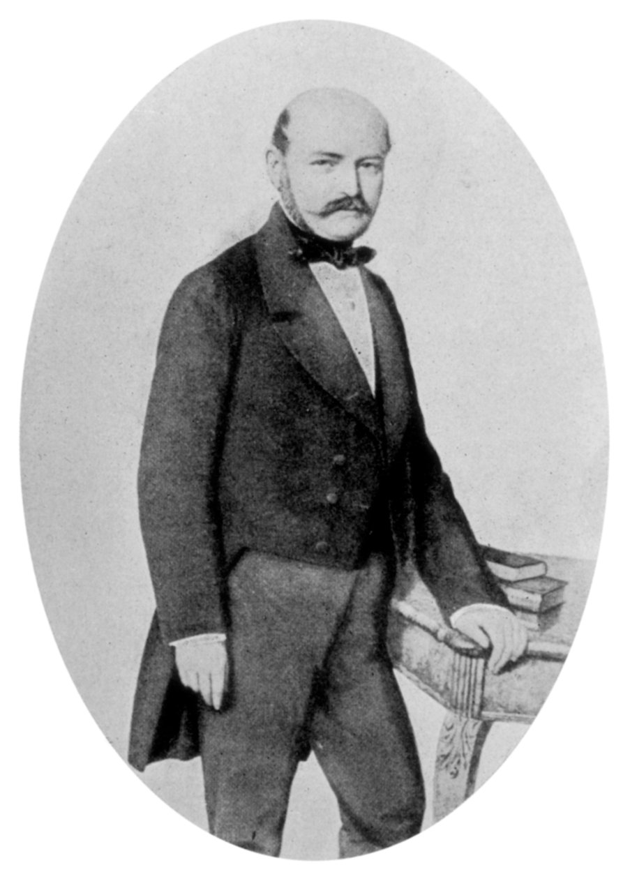 Ignaz Philip Semmelweis 1818-1865, obstétricien hongrois, 19ème siècle - Unbekannt