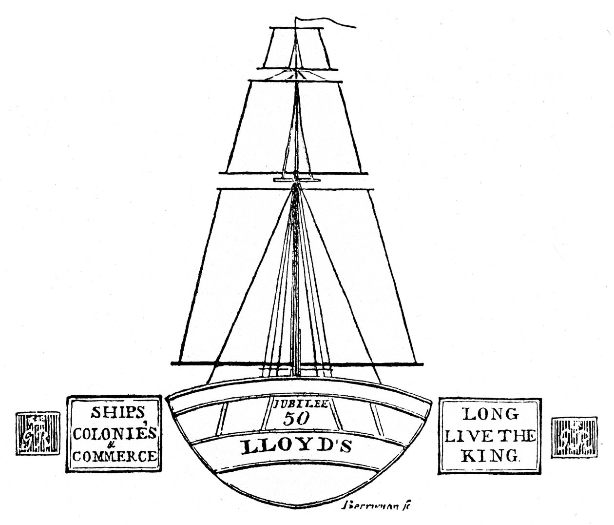 Illumination chez Lloyds, 1809, 1928 - Unbekannt