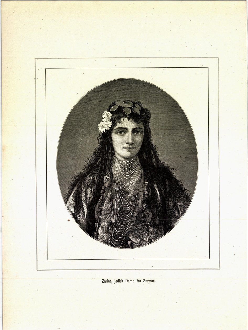 Illustration tirée du livre Brogede rejsebilleder par Jerichau-Baumann, Elisabeth et publié par Forlagsbureauet (Copenhague, 1881) - Unbekannt