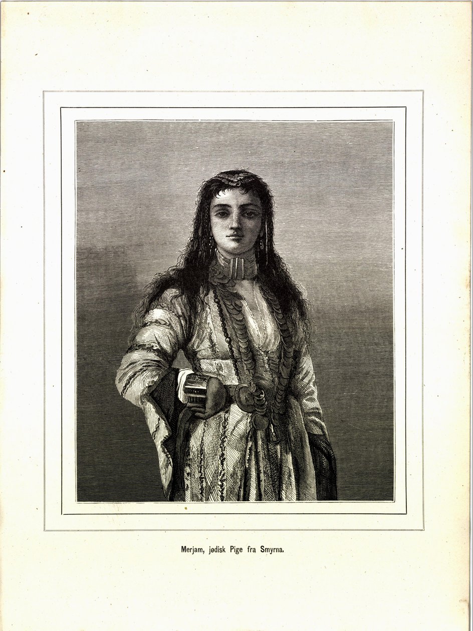 Illustration tirée du livre Brogede rejsebilleder par Jerichau-Baumann, Elisabeth et publié par Forlagsbureauet (Copenhague, 1881) - Unbekannt