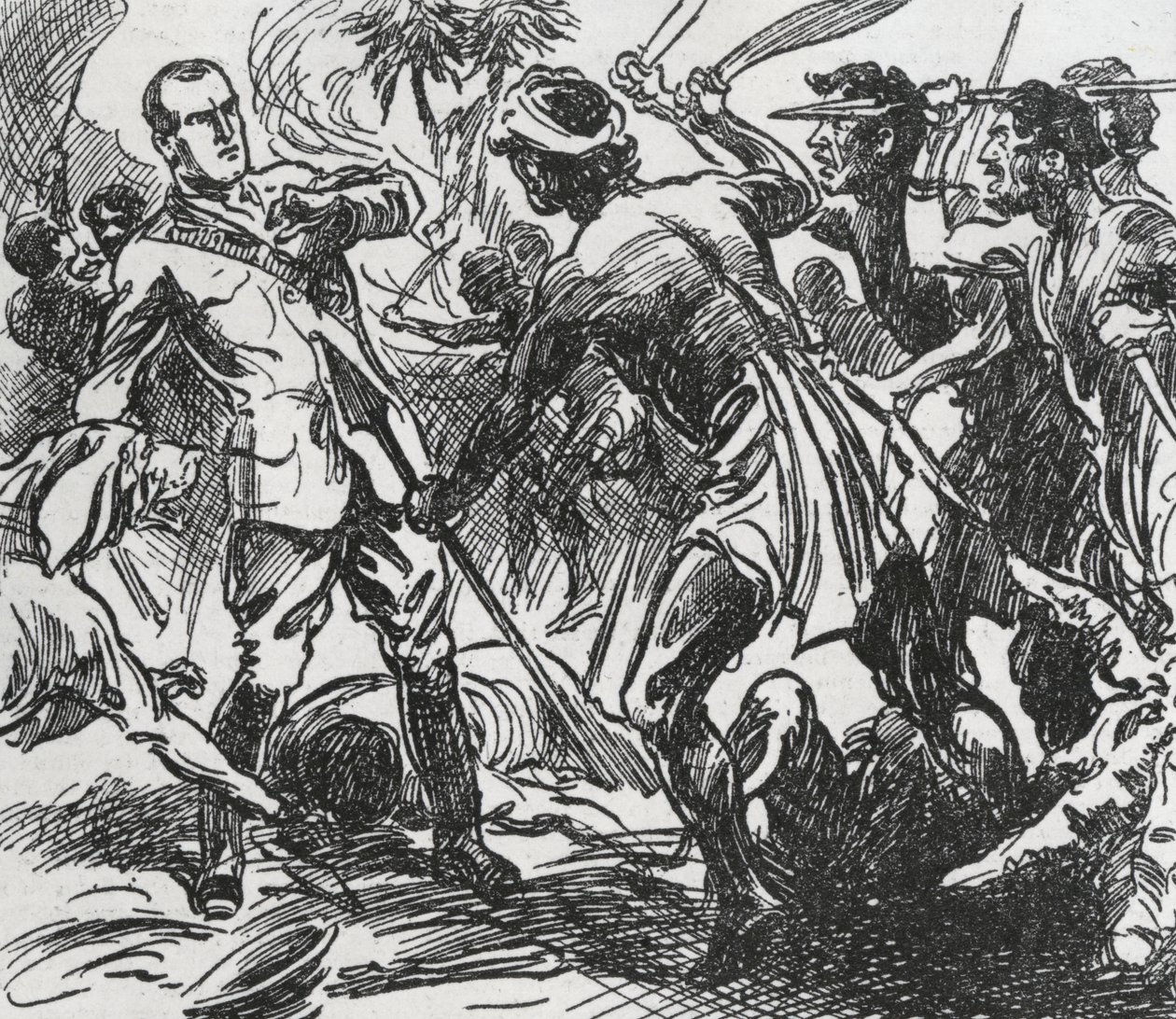 Illustration avec Sexton Blake dans Penny Popular - Unbekannt