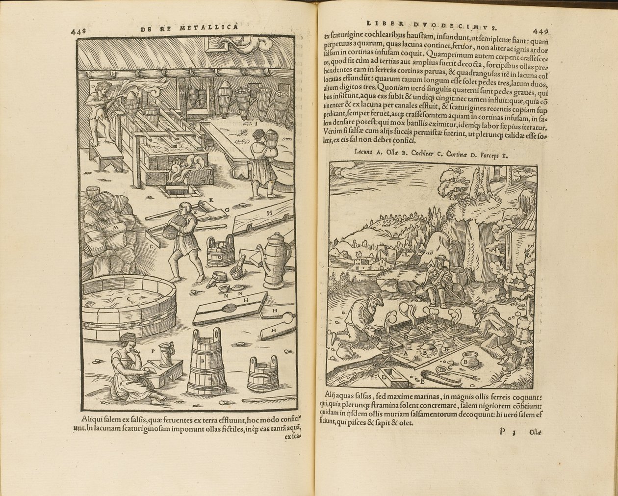 Illustration de De re metallica libri XII par Georgius Agricola, 1556 - Unbekannt