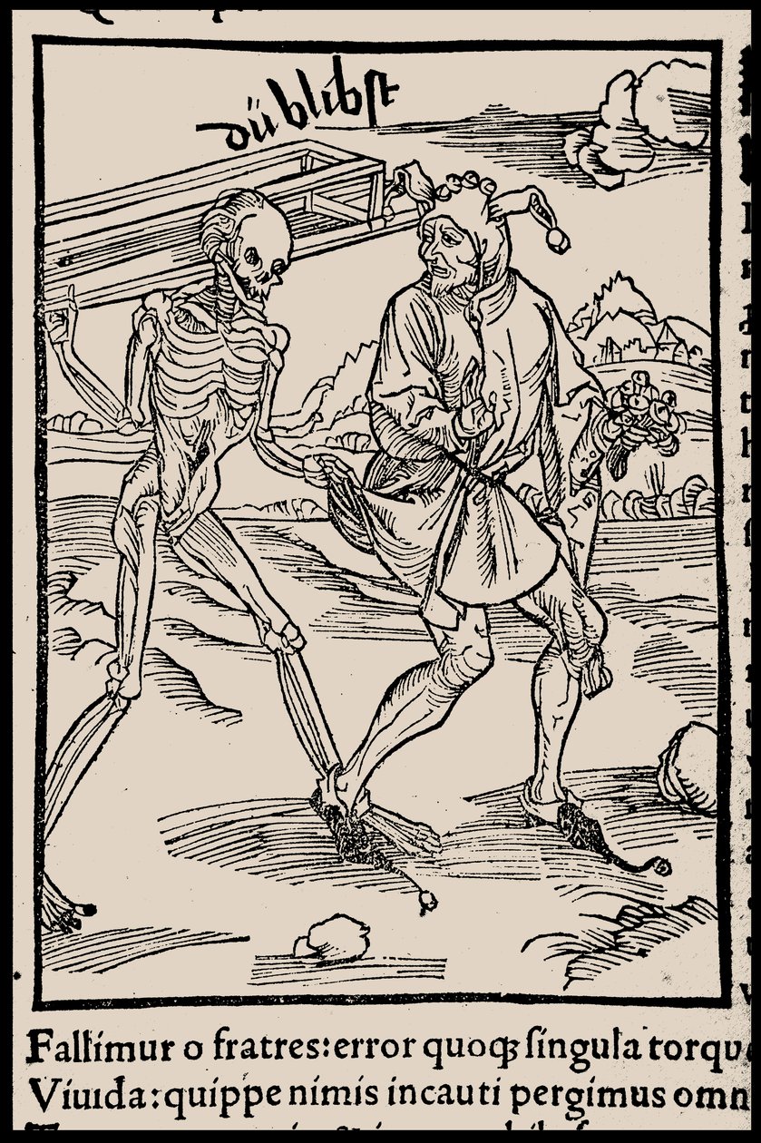 Illustration du livre La Nef des fous de Sebastian Brant, 1497 - Unbekannt