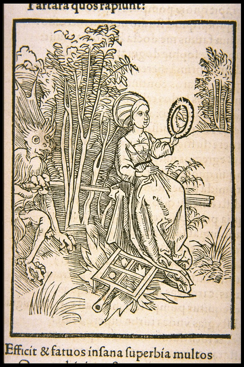 Illustration du livre La Nef des fous de Sebastian Brant, 1497 - Unbekannt