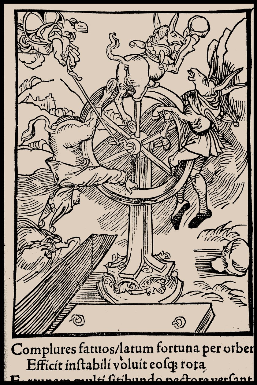 Illustration du livre La Nef des fous de Sebastian Brant, 1497 - Unbekannt