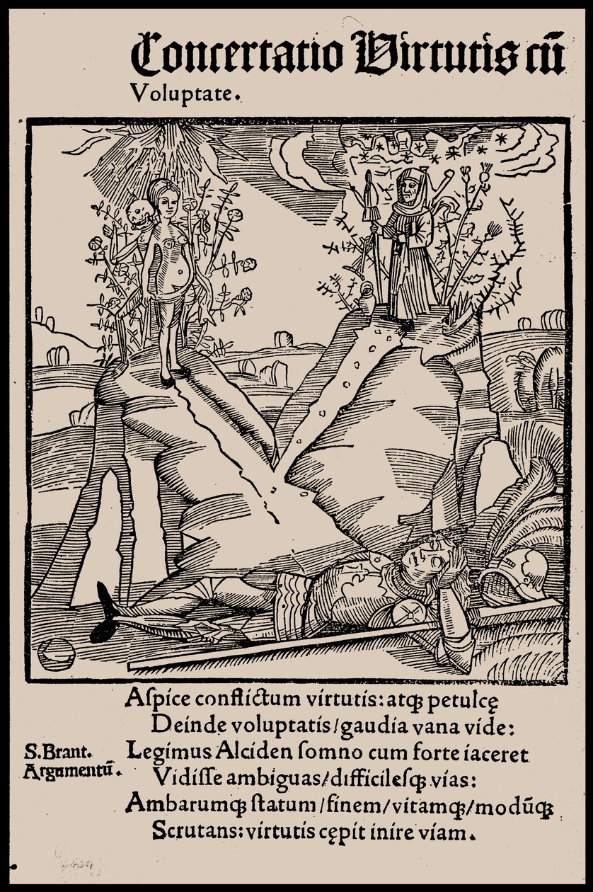 Illustration du livre La Nef des fous de Sebastian Brant, 1497 - Unbekannt