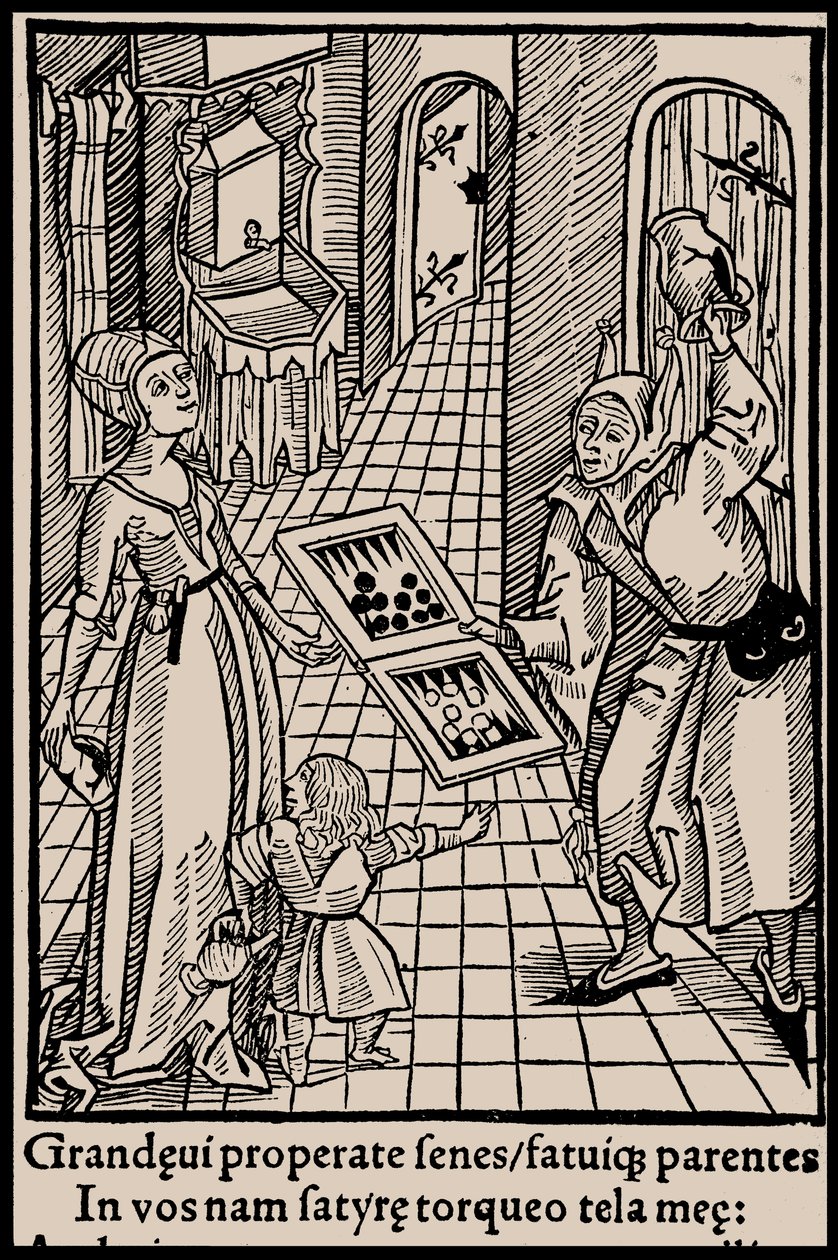 Illustration du livre La Nef des fous de Sebastian Brant, 1497 - Unbekannt