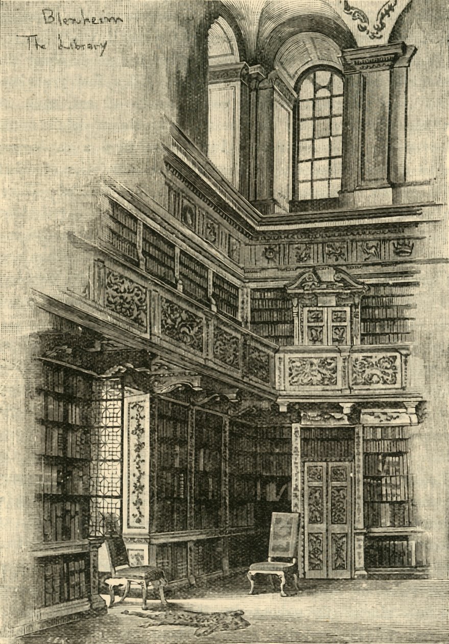 Dans la bibliothèque, 1870, 1898 - Unbekannt