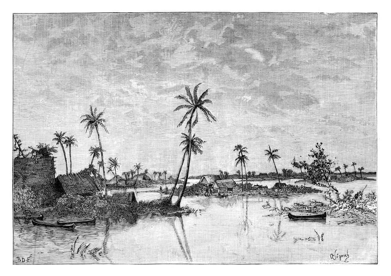 Colonisation indienne sur les îles de la baie de San Blas - Unbekannt