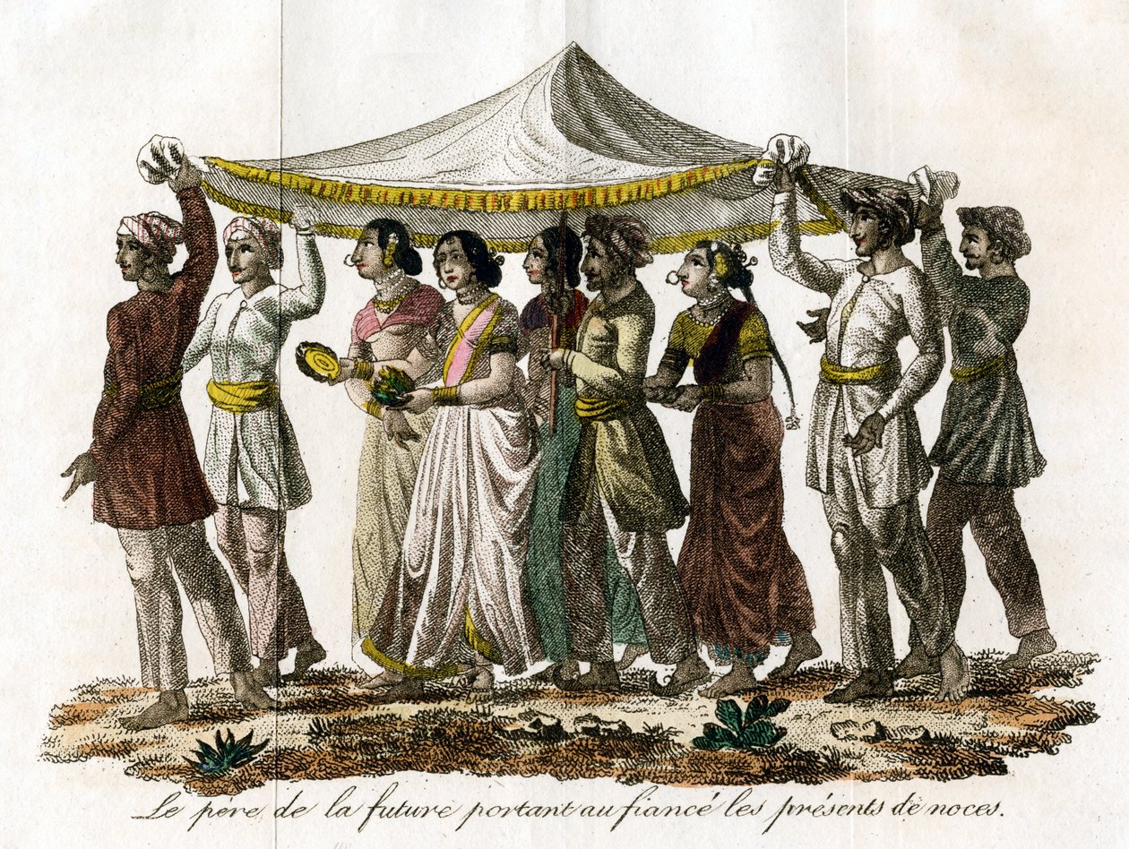 Procession de mariage indien - Unbekannt